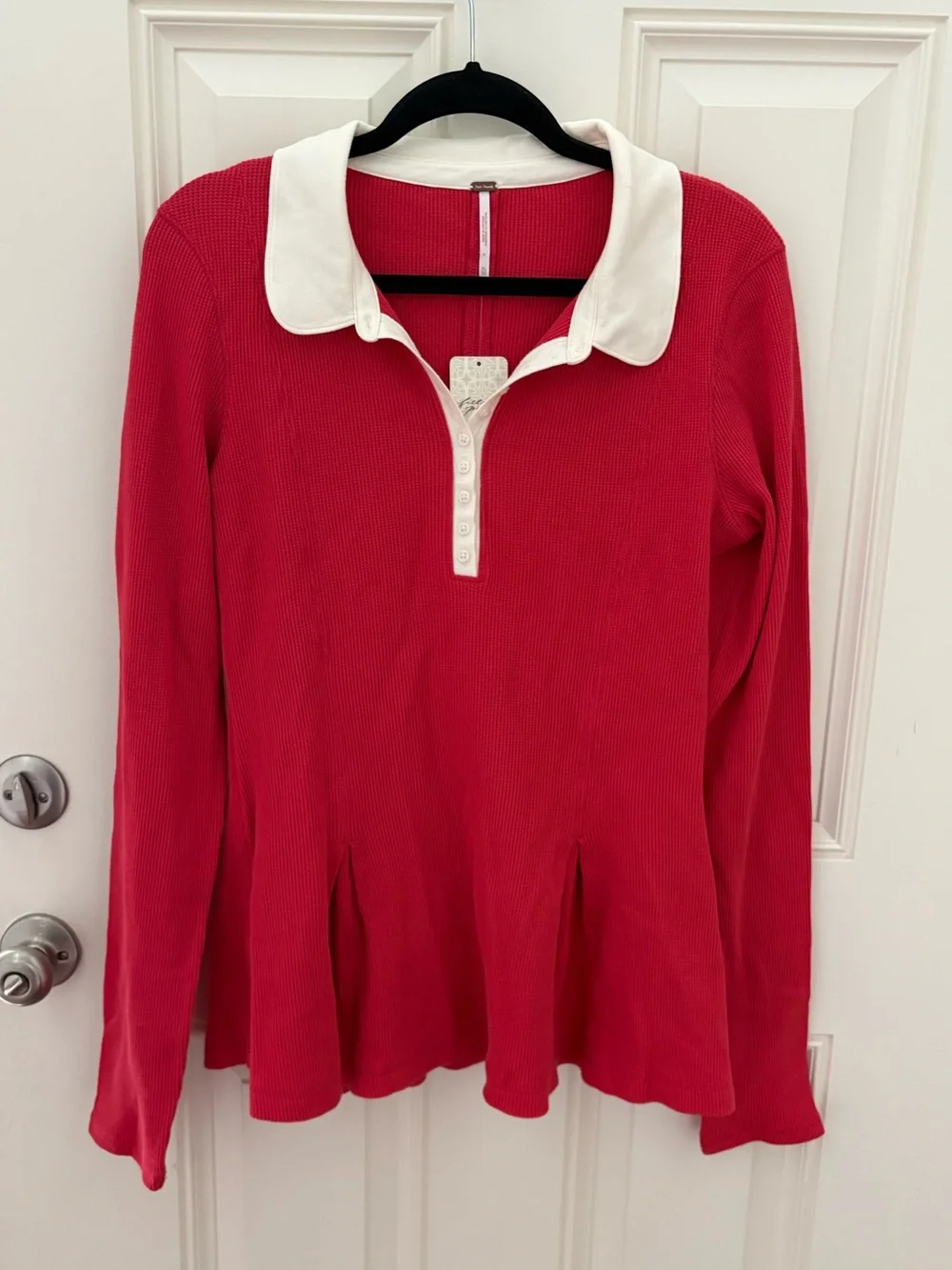 Free People Gracie Long Sleeve Top XL NWT